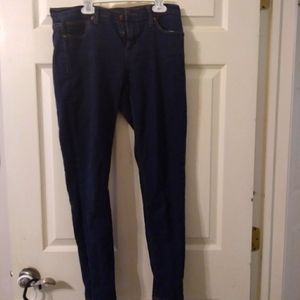 Dark denim skinny jeans